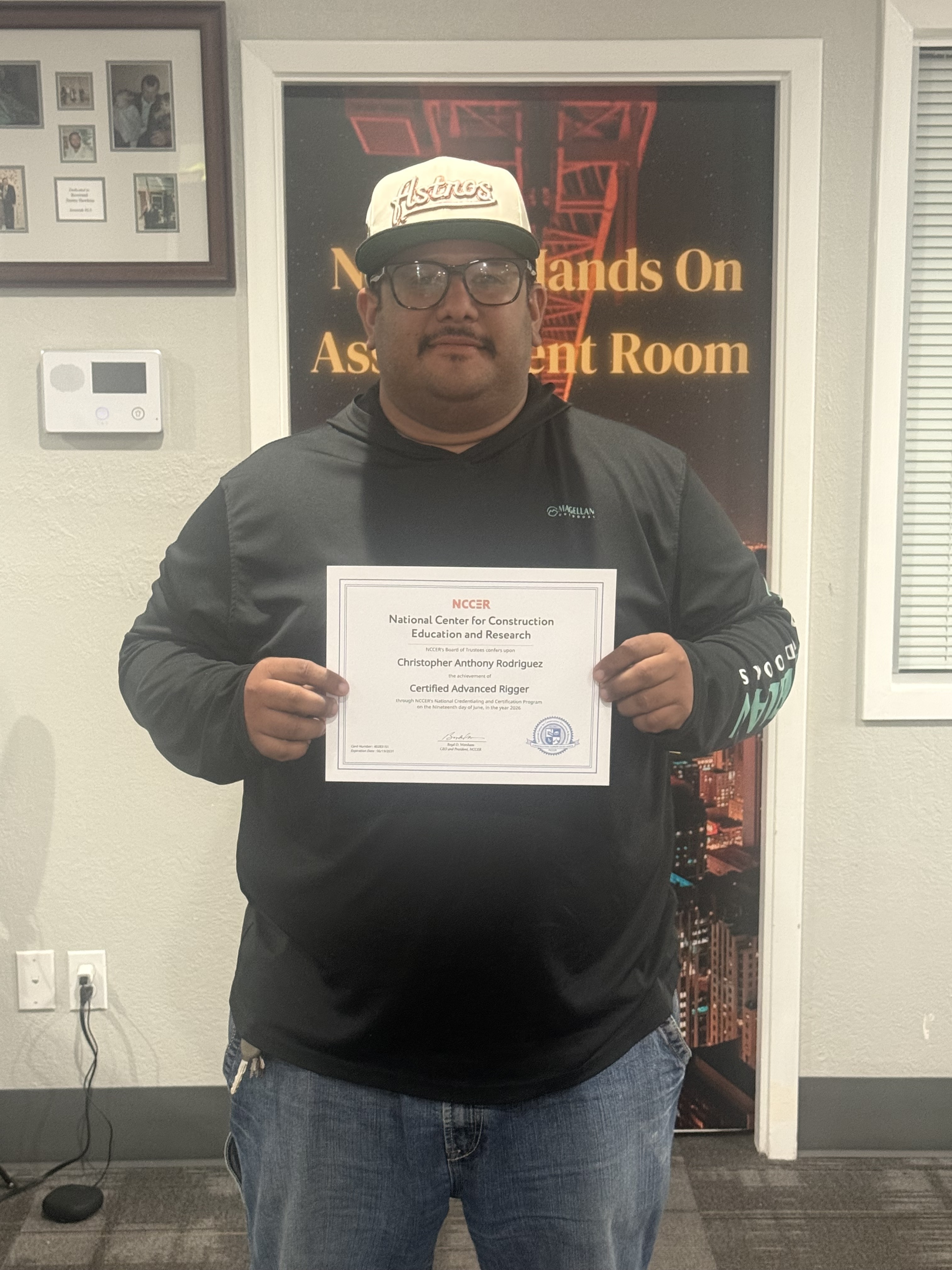 Actividad de capacitación práctica en Rig Right Texas